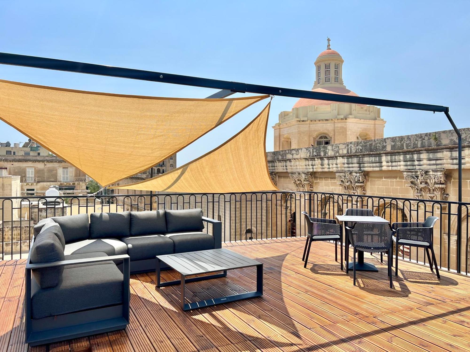 Florette 1br With Stunning Lounge Terrace By Arcobnb Apartament Floriana